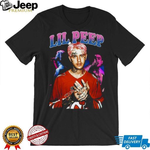 Lil Peep Pink Hair Boy Design Rap Music shirt