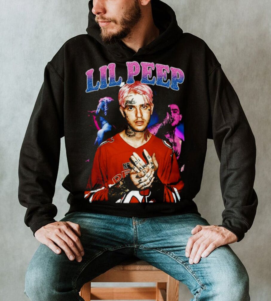 Lil Peep Pink Hair Boy Design Rap Music shirt - teejeep