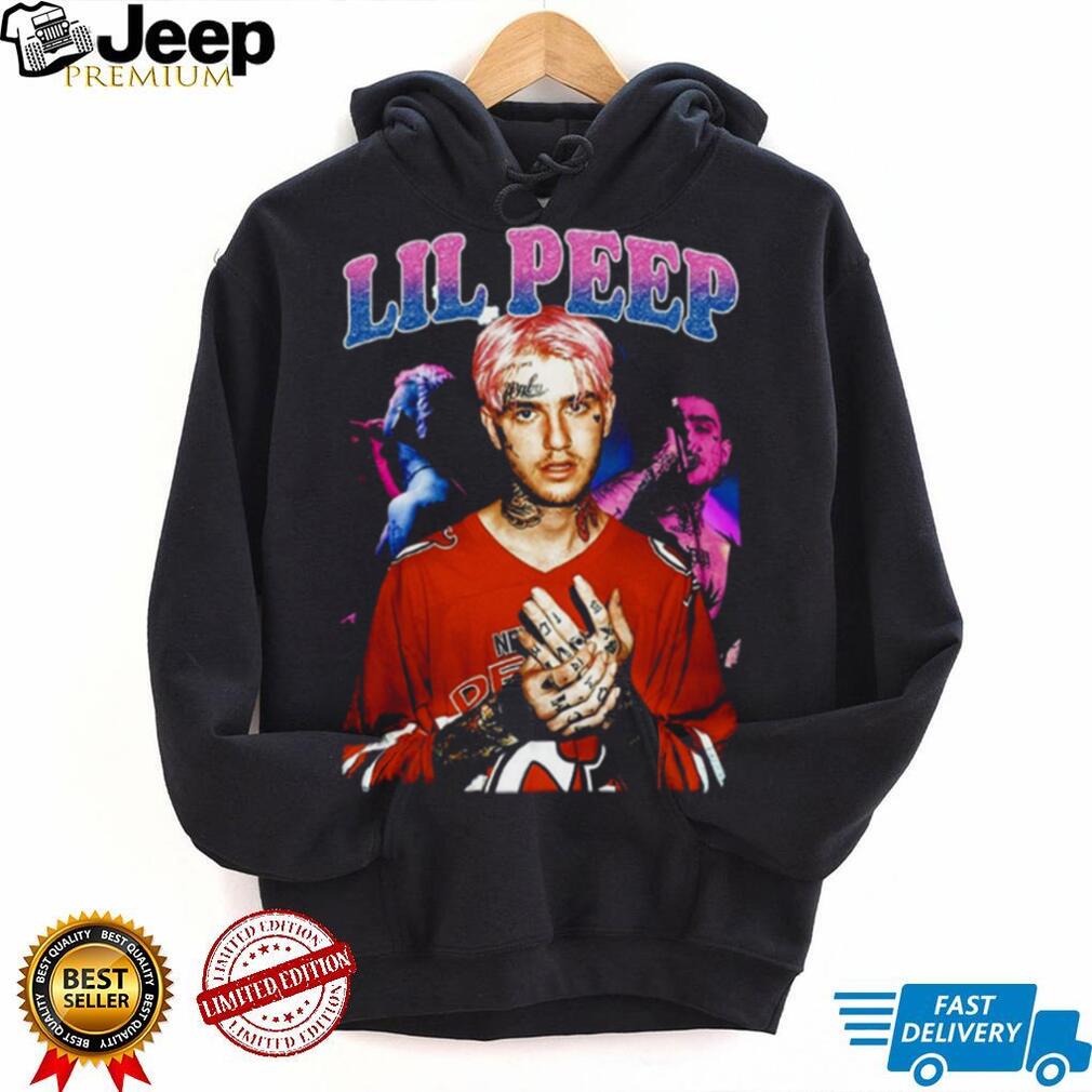 Lil Peep Pink Hair Boy Design Rap Music shirt - Limotees