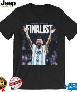 Lionel Messi Argentina National Team Champion World Cup Vintage Shirt