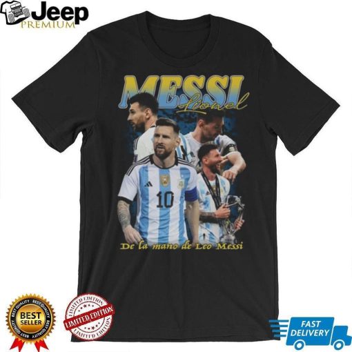 Lionel Messi Vintage Bootleg 90s Inspired Shirt