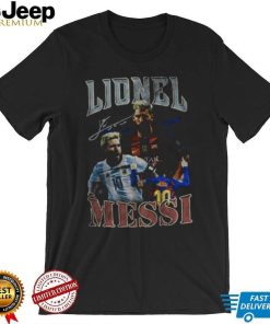 Lionel Messi Vintage Bootleg Shirt World Cup 2022