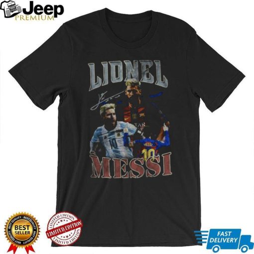 Lionel Messi Vintage Bootleg Shirt World Cup 2022