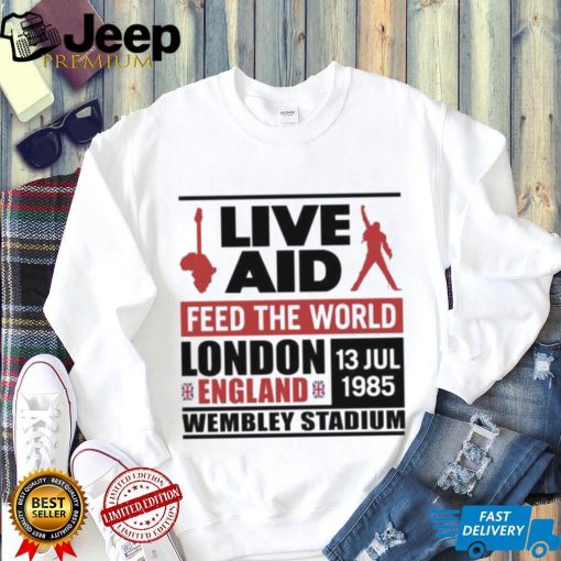 Live Aid 1985 Feed The World Ondon England Shirt