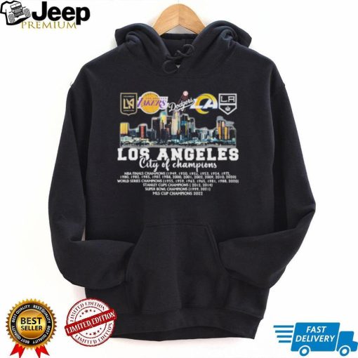 Los Angeles City Of Champions Shirt