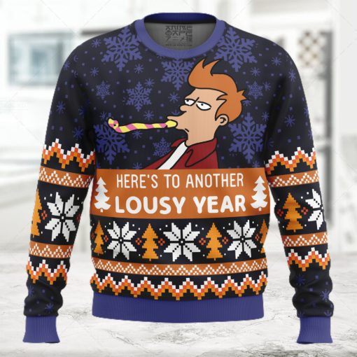 Lousy Year Futurama Ugly Christmas Sweater