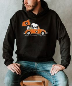 MLB Houston Astros Snoopy Drives Houston Astros Beetle Car Shirt