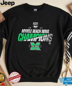 Marshall Thundering Herd 2022 Myrtle Beach Bowl Champions Shirt