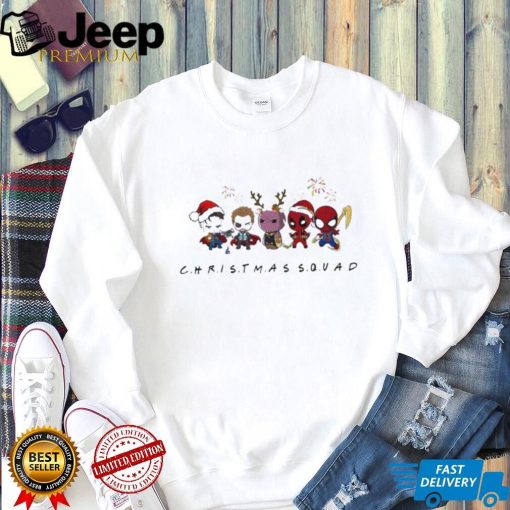 Marvel Avengers Friends Christmas Squad Shirt