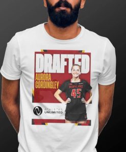 Maryland Women’s Lacrosse Drafted Aurora Cordingley Athletes Unlimited shirt