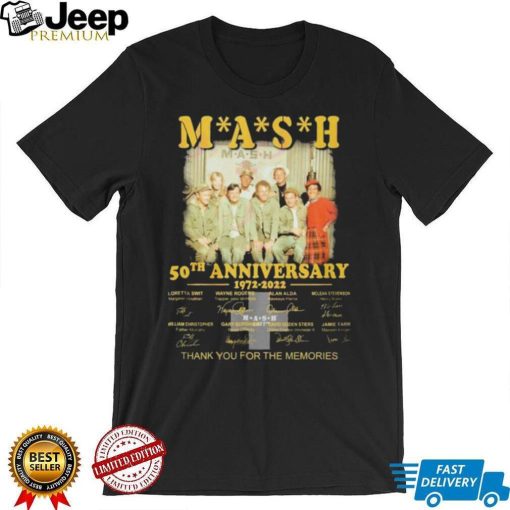 Mash 50th Anniversary 1972 – 2022 Thank You For The Memories T Shirt