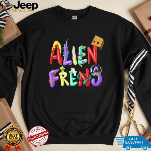 Mason Alien Frens colorful shirt