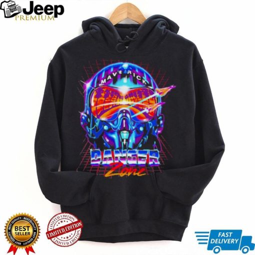 Maverick Danger Zone Helmet Neon style shirt