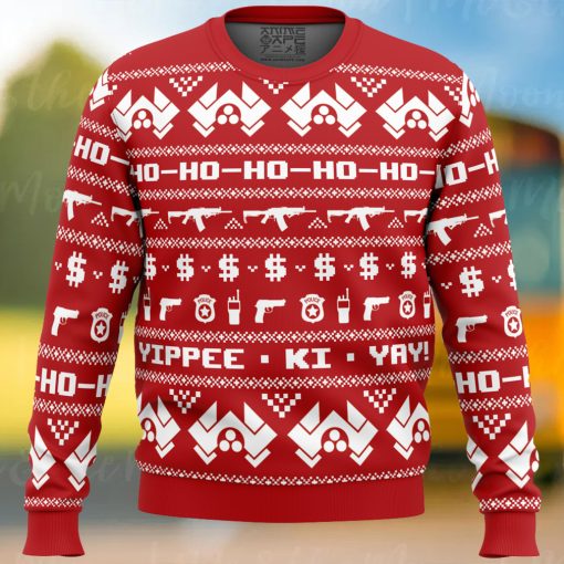 McClane Winter Die Hard Ugly Christmas Sweater