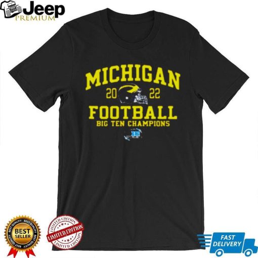 Mden university of michigan football 2022 big ten champions shirt