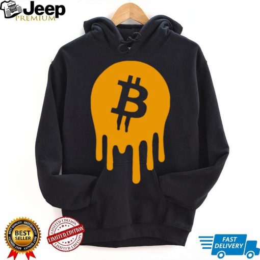 Melt your face Bitcoin art shirt