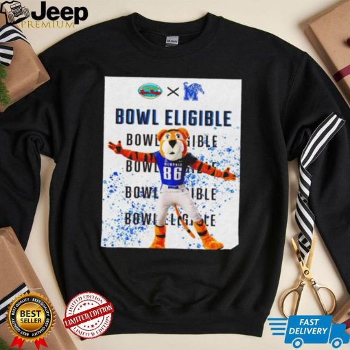 Memphis Tigers X Boca Raton Bowl Bowl Eligible 2022 shirt