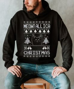 Meowtallica Xmas Ugly Christmas shirt