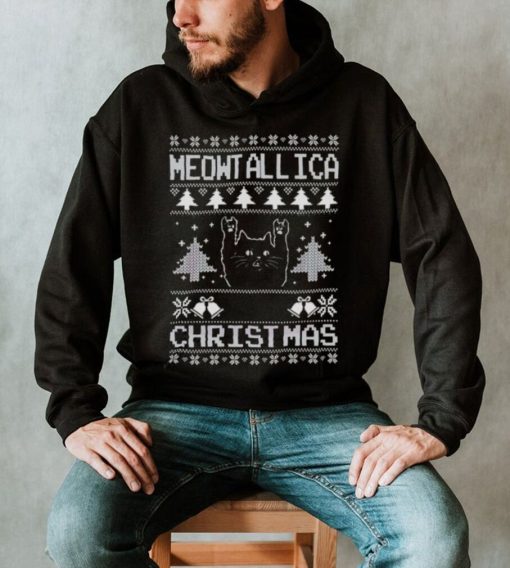 Meowtallica Xmas Ugly Christmas shirt