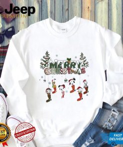 Merry Christmas Disney Socks Shirt