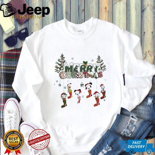 Merry Christmas Disney Socks Shirt