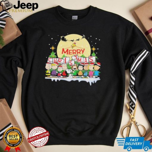 Merry Christmas Snoopy With Friend Shirt