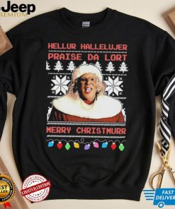 Merry Christmas Vintage Christmas Madea Hellur Hallelujer Praise Da Lort Tyler Perry Shirt