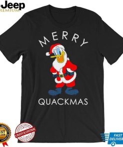 Merry Quackmas Duck Donald Santa Shirt