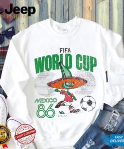 Mexico 86 world cup shirt