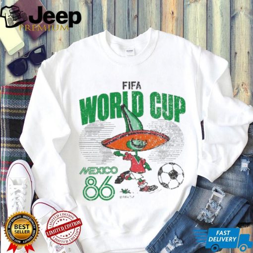 Mexico 86 world cup shirt