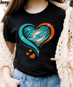 Miami Dolphins Heart diamond 2023 shirt