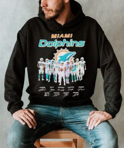 Miami Dolphins team champions signatures shirt