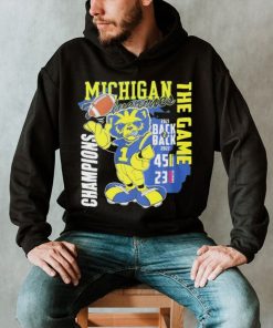 Michigan The Game Champions Back To Back Shirt