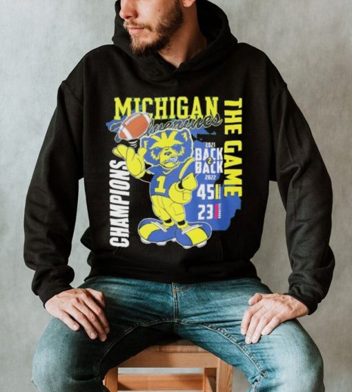 Michigan The Game Champions Back To Back Shirt