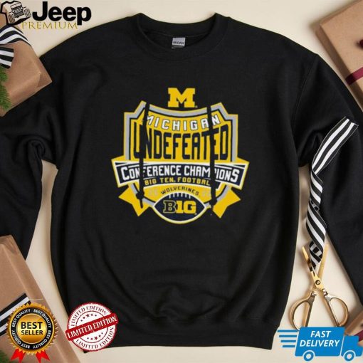 Michigan Wolverines 2022 Big 10 Champions Undefeated Seasons Shirt