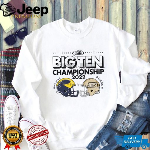 Michigan Wolverines Head to Head 2022 Big Ten Championship Game Shirt