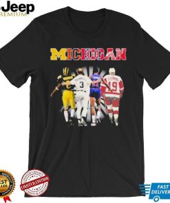 Michigan Woodson Trammell Thomas And Yzerman Signature Shirt