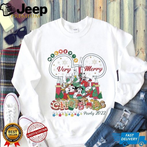 Mickey Ears Very Merry Christmas Party 2022 Shirt