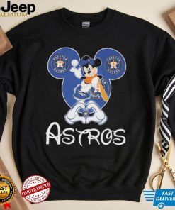 Mickey Mouse Disney Houston Astros Heart 2022 Shirt