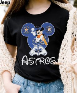 Mickey Mouse Heart Love Houston Astros 2022 Shirt