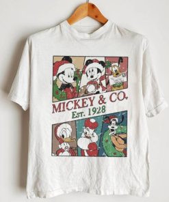 Mickey and co est 1928 disney mickey and friends walt disneyworld Christmas shirt