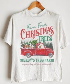 Mickey tree farm Christmas Christmas mickey and friends shirt