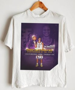 Mikaylah Williams 2022 Carl Mikovich Sportsperson of the year Independence Bowl Foundation LSU Women’s Basketball poster shirt