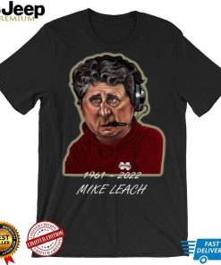 Mike Leach Football 1961 2022 Mississippi State shirt