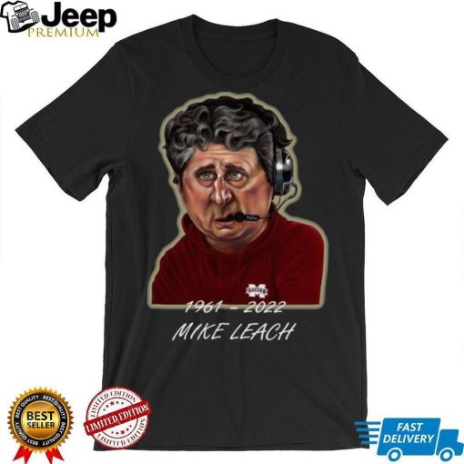 Mike Leach Football 1961 2022 Mississippi State shirt