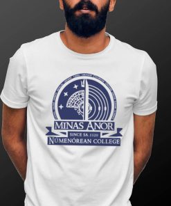 Minas Anor Numenorean College Blue Unisex T Shirt