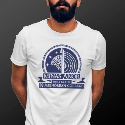 Minas Anor Numenorean College Blue Unisex T Shirt