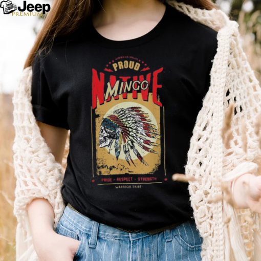 Mingo native American indian warrior tribe pride 2022 shirt