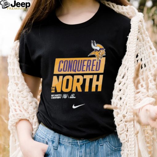 Minnesota Vikings 2022 NFC North Division Champions Locker Room Shirt