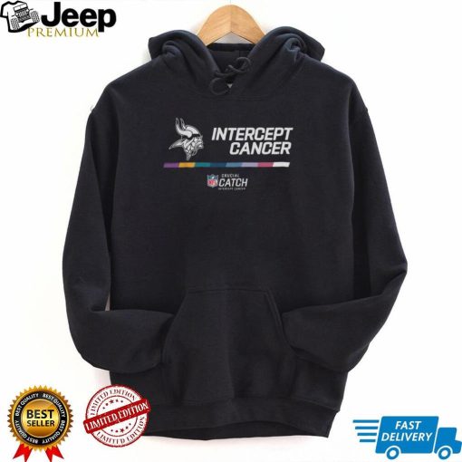 Minnesota Vikings Crucial Catch Intercept Cancer Hoodie0